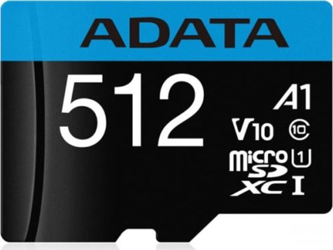 ADATA Premier microSDXC 512GB AUSDX512GUICL10A1-RA1 -