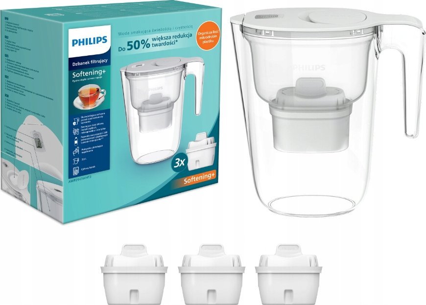 Philips AWP2943WHT3/58 + 3 filtry Micro