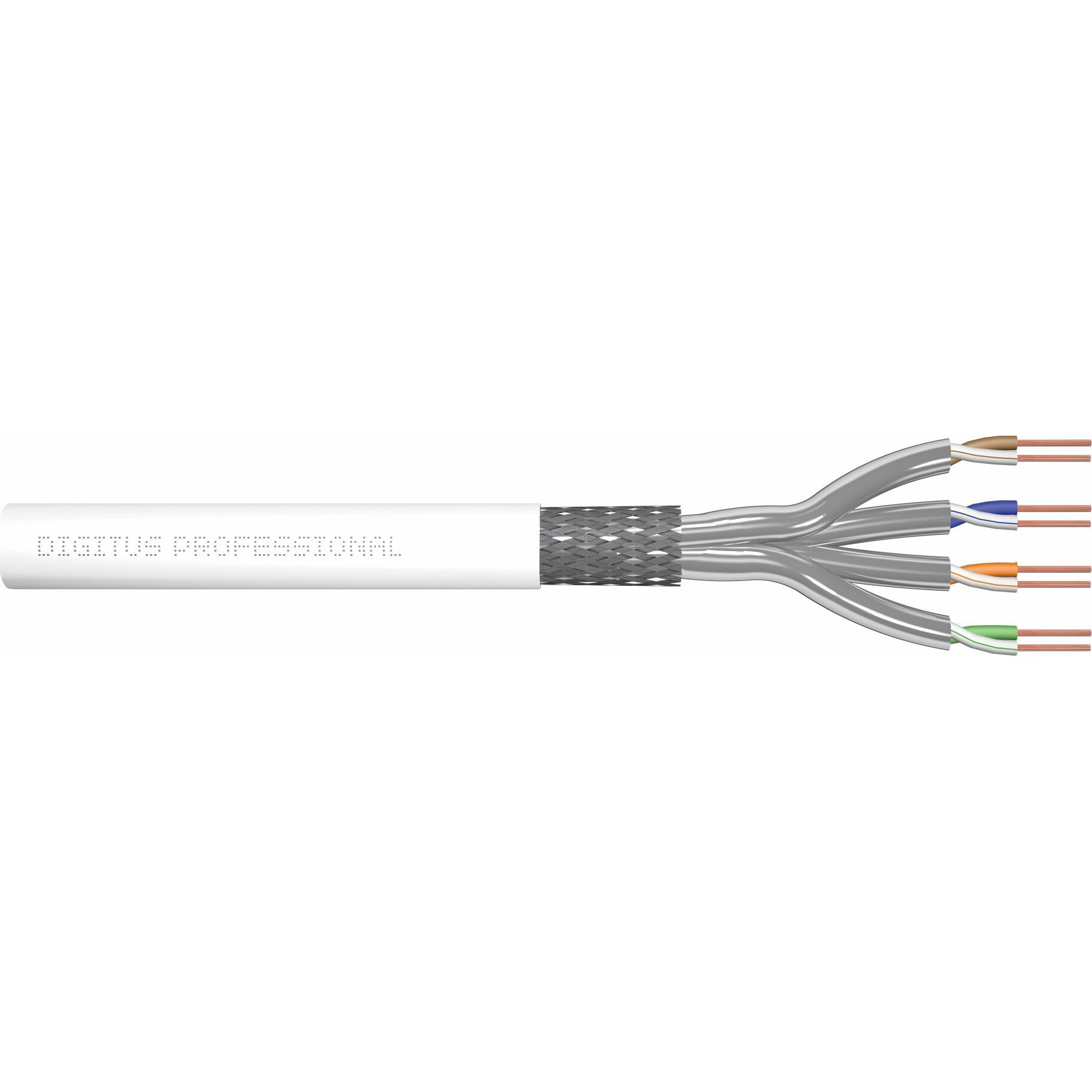 DIGITUS Verlegekabel S/FTP Cat7 305m. Box