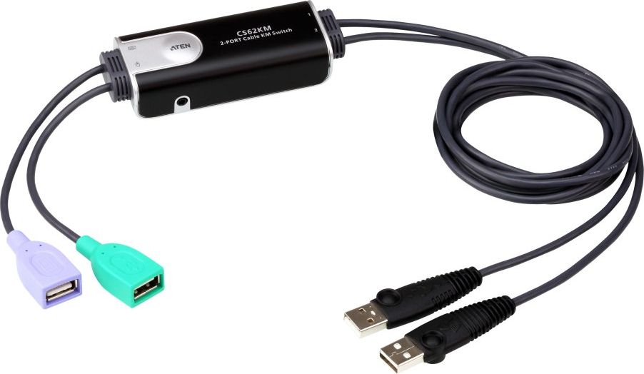 ATEN KVM 2-Port USB Boundless KM