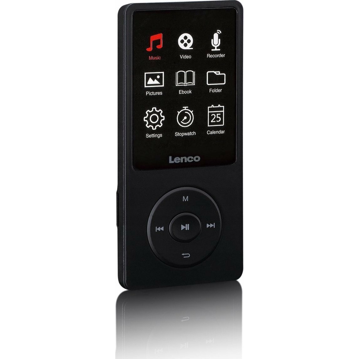 Lenco Xemio-669BK Odtwarzacz MP4 z dużym