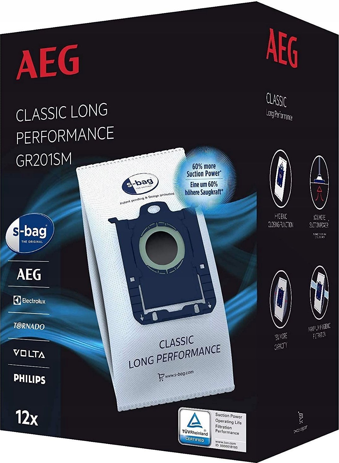 AEG AEG GR 201SM dust bag