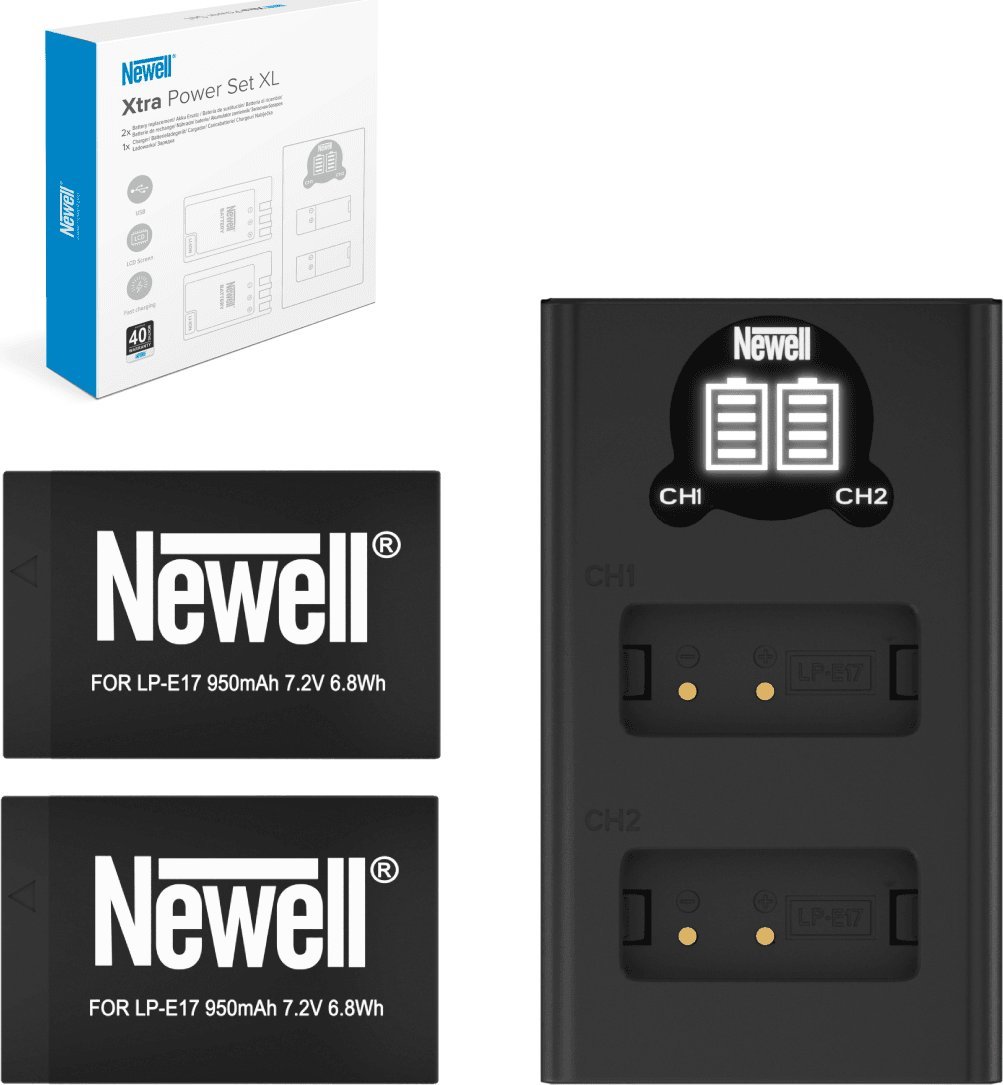 Akumulator Newell NEWELL charger dwukanałowa DL-USB-C