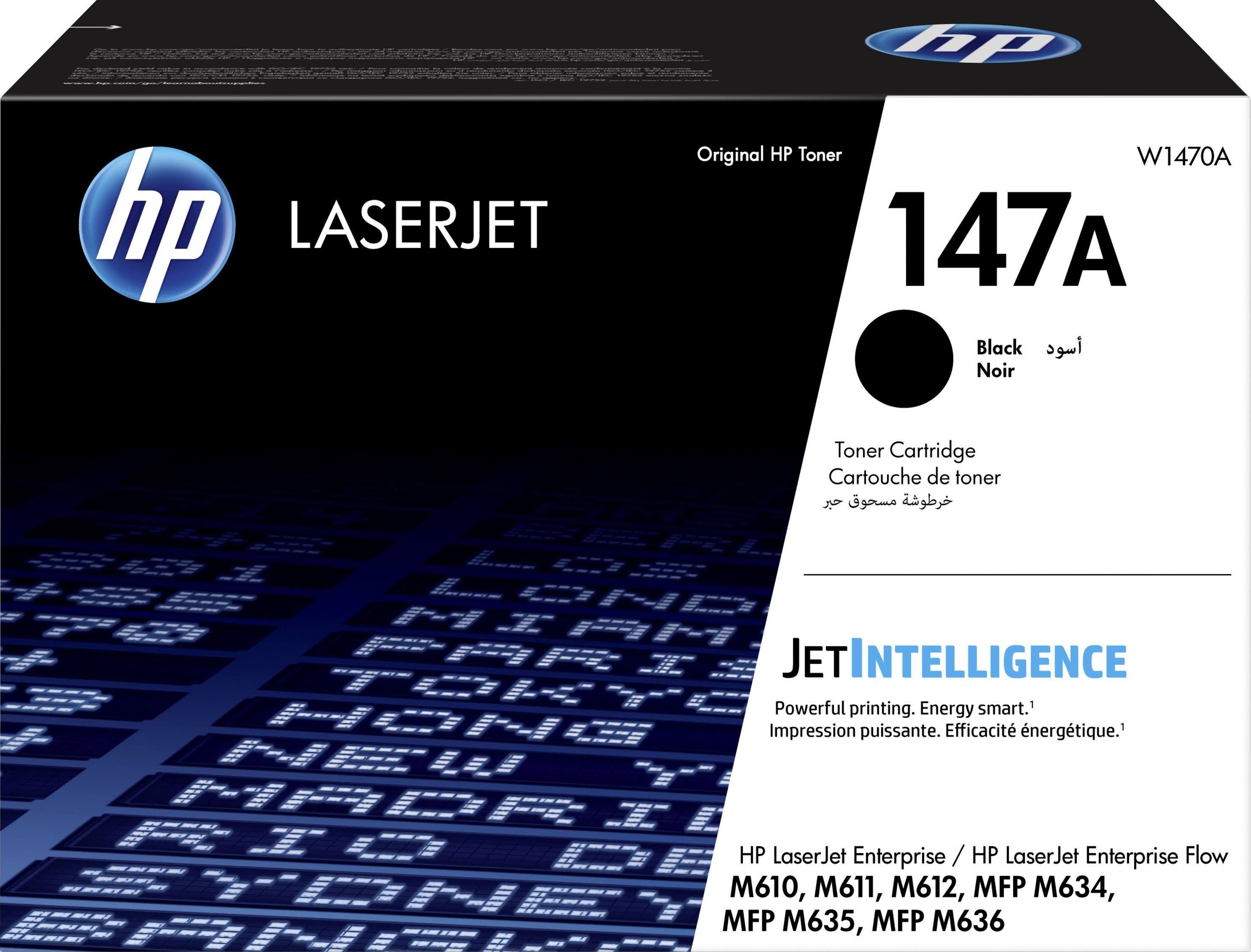 HP Toner 147A W1470A Schwarz bis