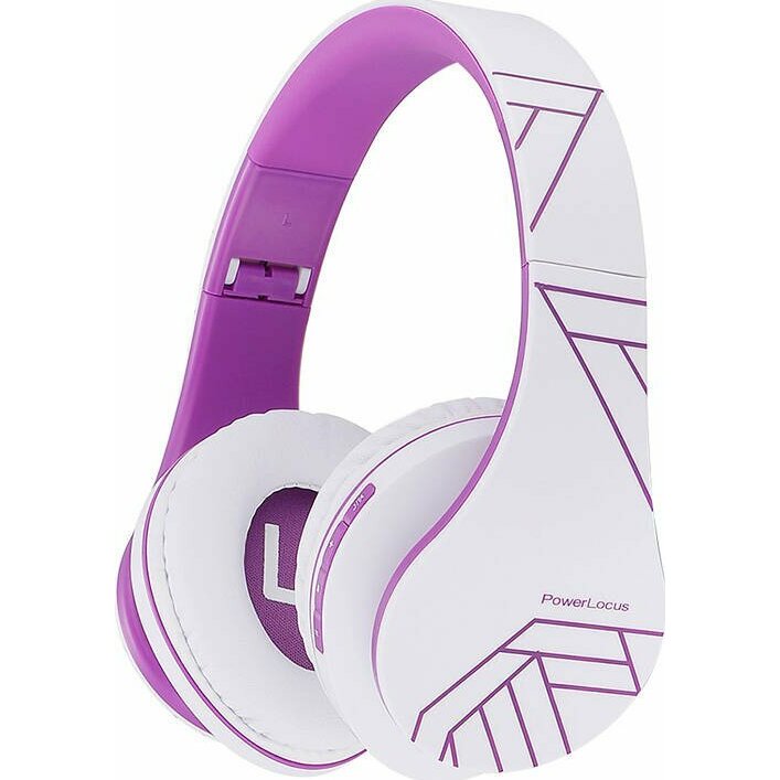 Słuchawki PowerLocus P2 bezprzewodowe Bluetooth/microSD/radio FM