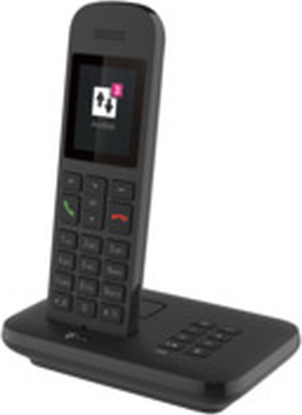 Telekom Sinus A12 black with base