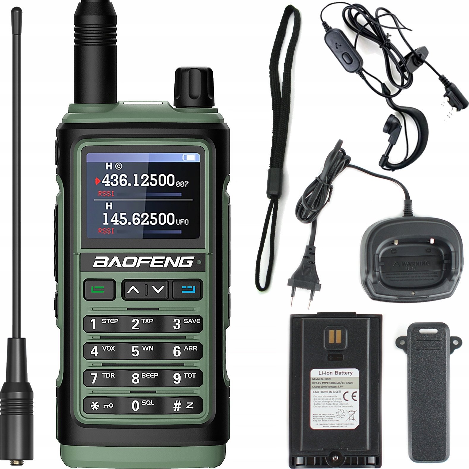 BAOFENG UV-17E WALKIE-TALKIE green | UV-17E