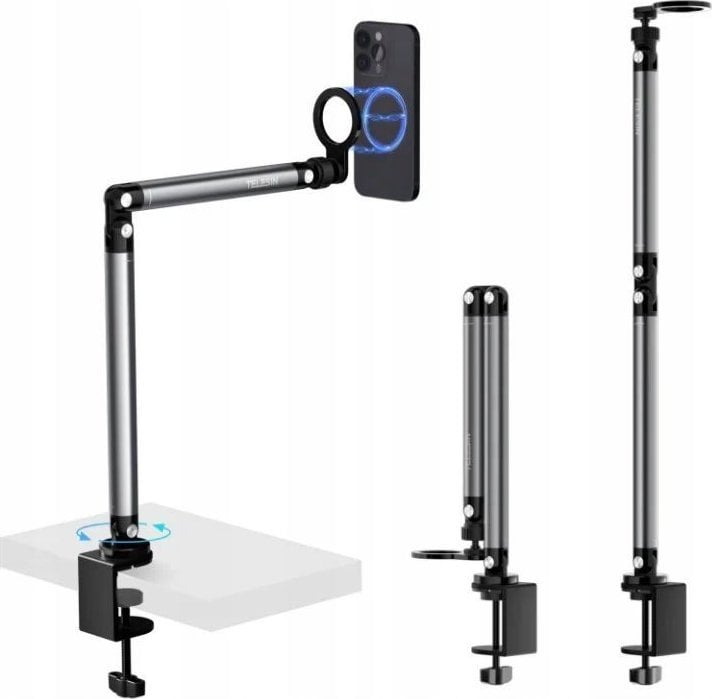 Telesin magnetic tabletop mount phone stand