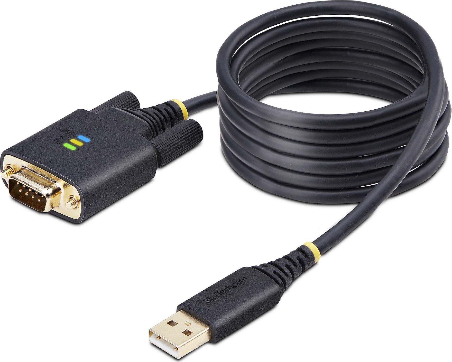 StarTech 1P6FFCN-USB-SERIAL kabel równoległy Black 2