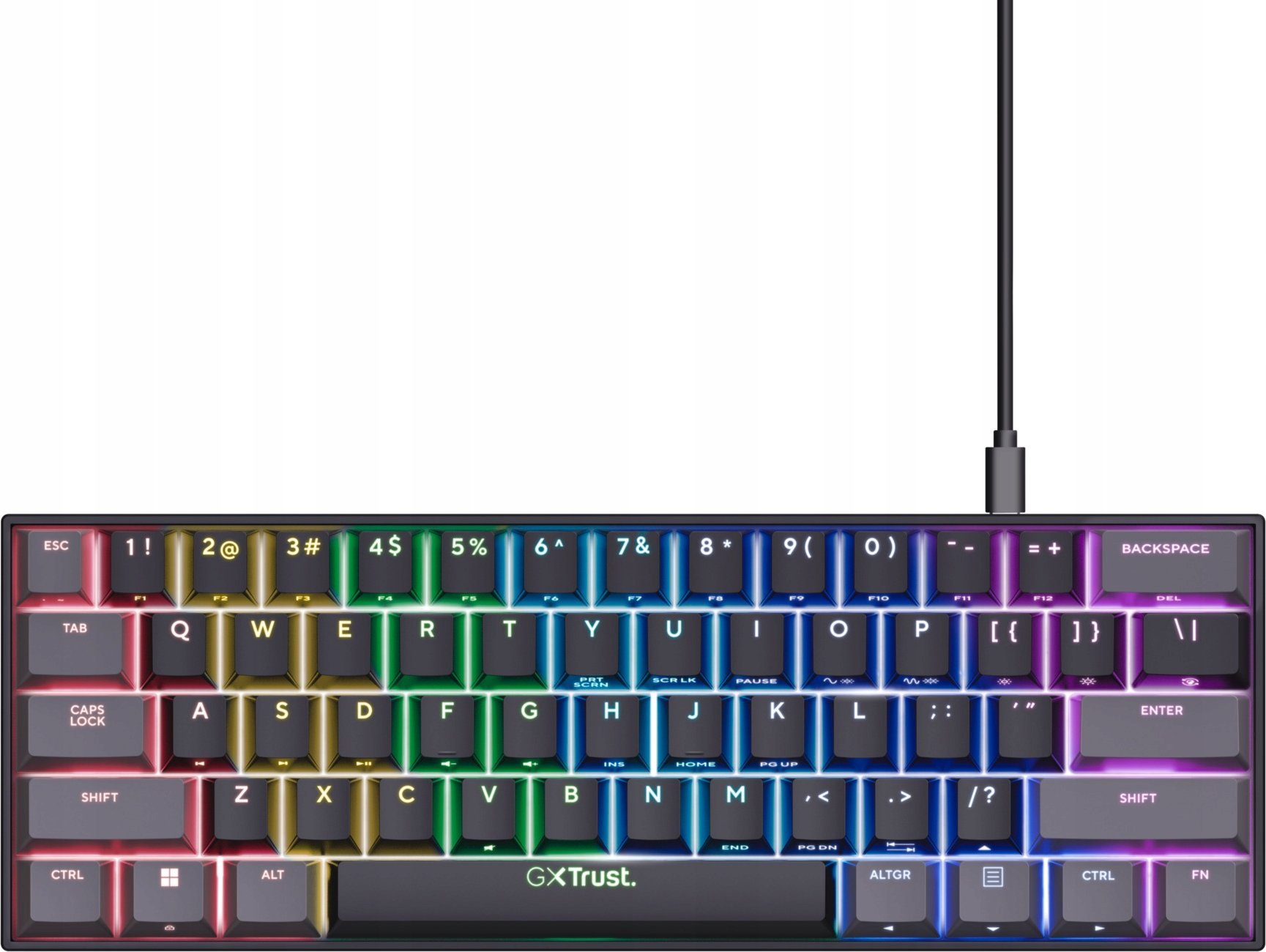 Klawiatura Trust GXT 867 Acira Outemu