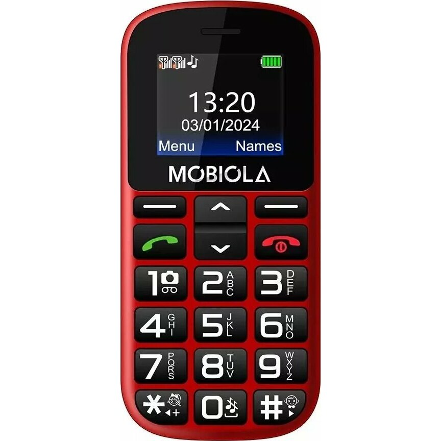 Vega Mobiola MB200 Dual SIM Red