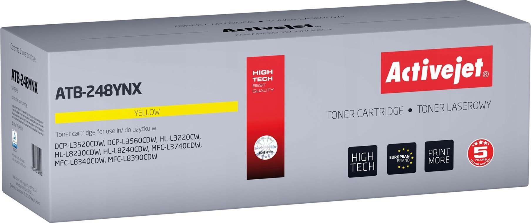Activejet ATB-248YNX Toner for Brother printers