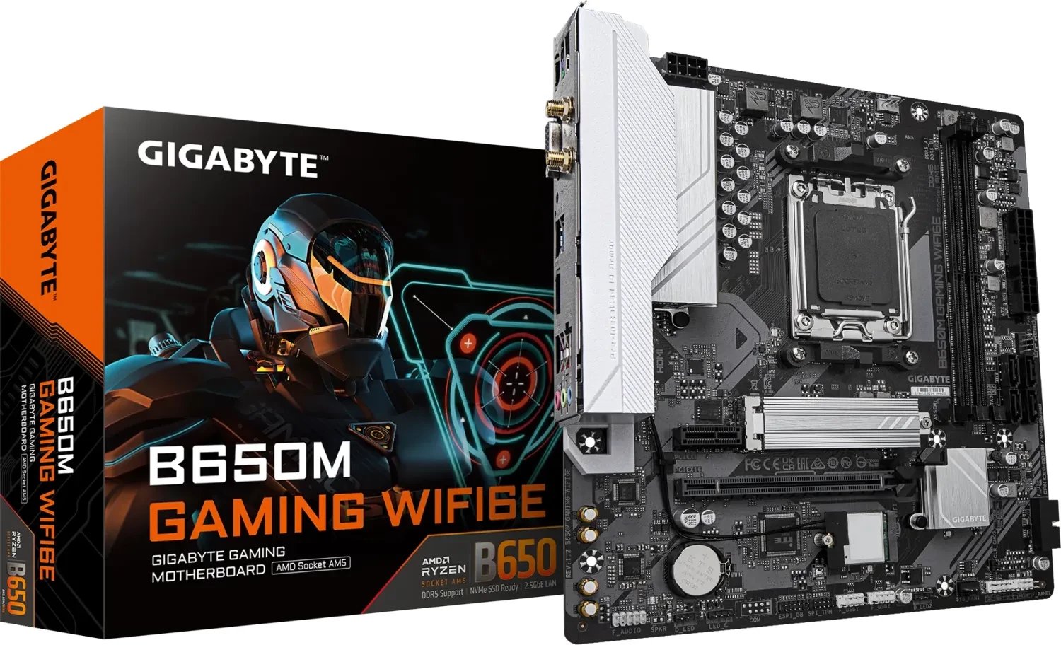 Gigabyte Motherboard B650M GAMING WIFI6E 2DDR5