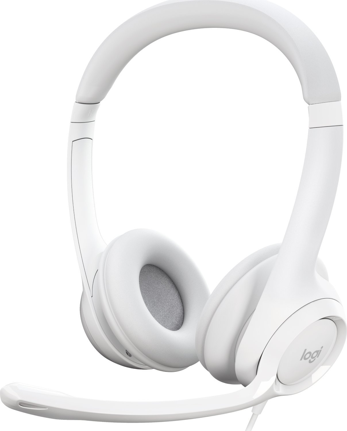 Słuchawki Logitech H390 Off White (981-001286)