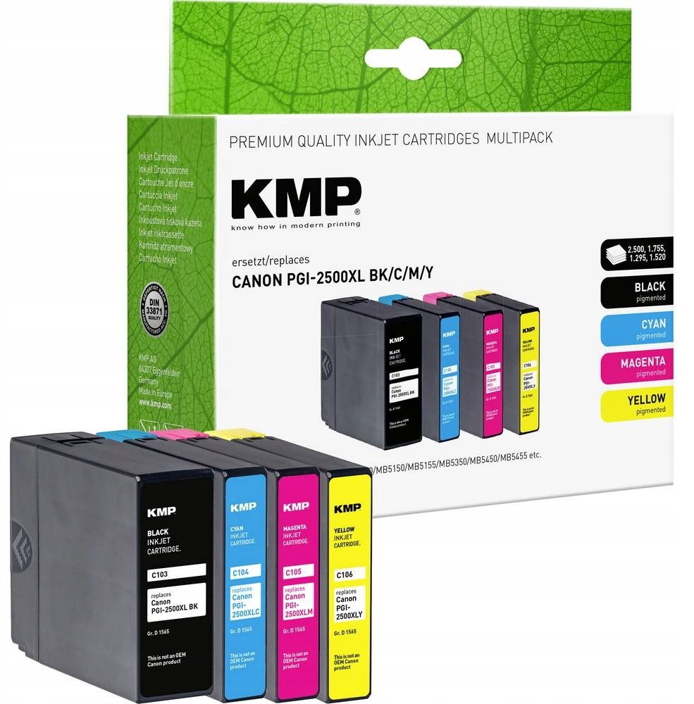 Tusz KMP 15650050 BLÆKPATRON MULTIPACK |