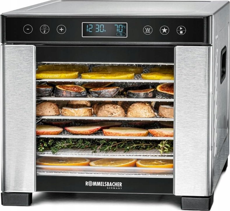 Rommelsbacher DA 650 Dörrautomat Edelstahl/Black 600W