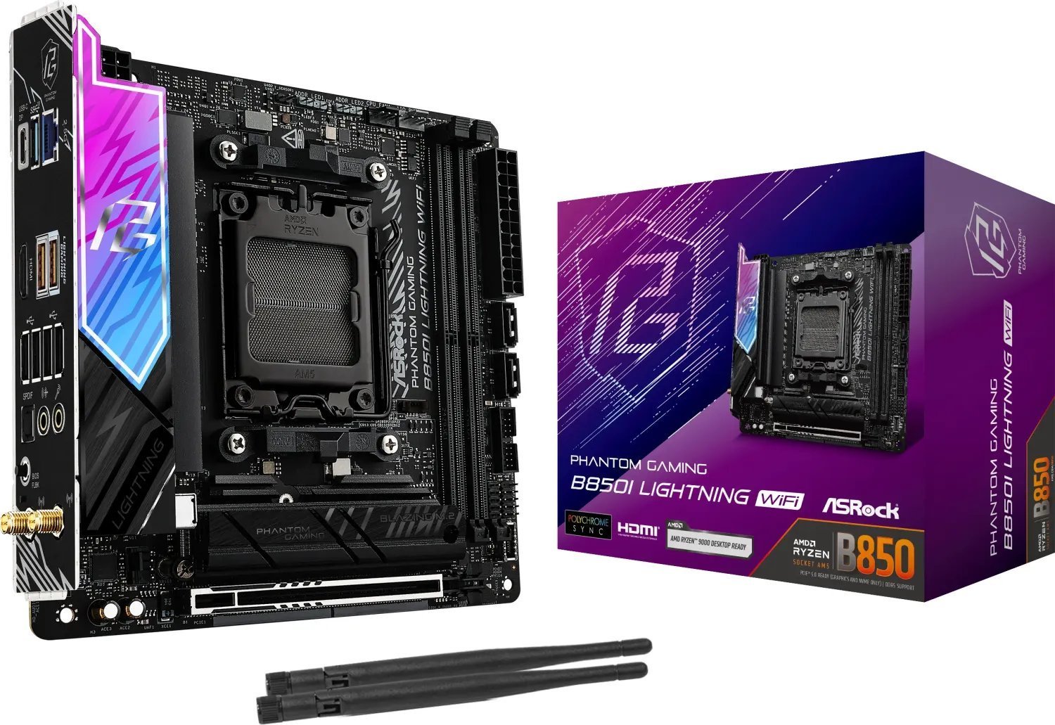 ASRock Motherboard B850I LIGHTNING WIFI AM5
