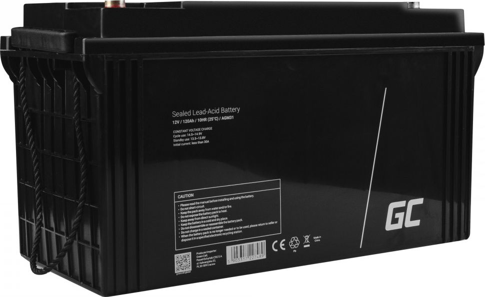 Green Cell Battery AGM VRLA 12V