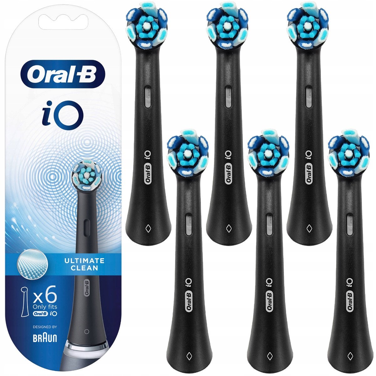 Końcówka Oral-B iO Ultimate Clean Black