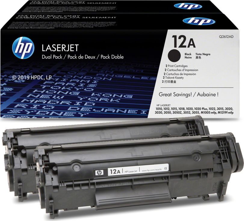 HP 12AD Laserjet Original Toner Black