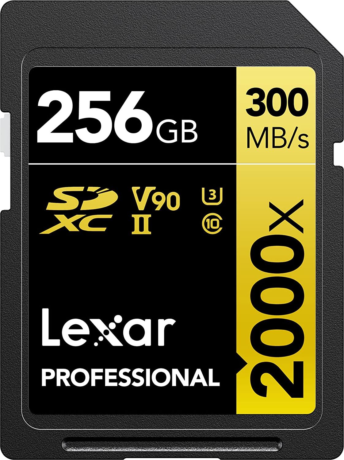 Lexar SDXC 256GB Professional 2000x UHS-II