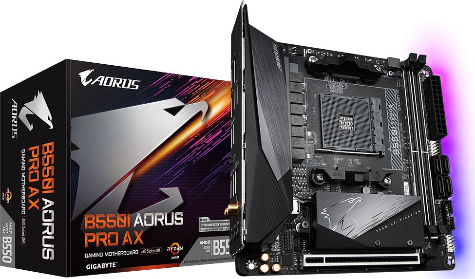 Gigabyte Motherboard B550I AORUS PRO AX