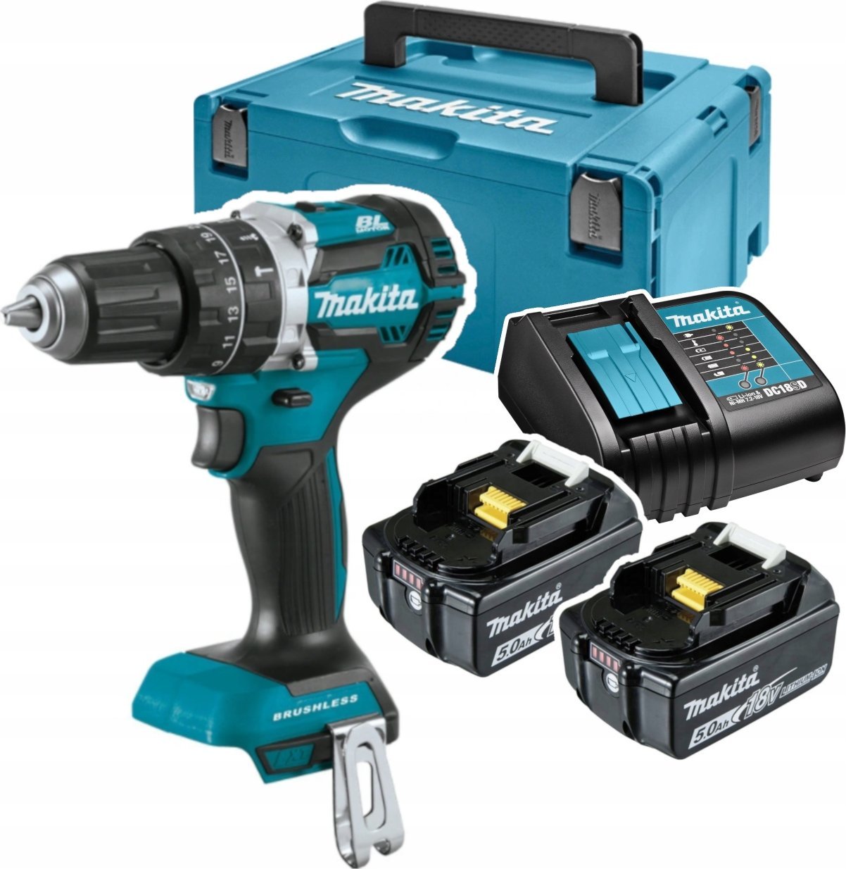Makita DHP484RTJ 18 V 2 x