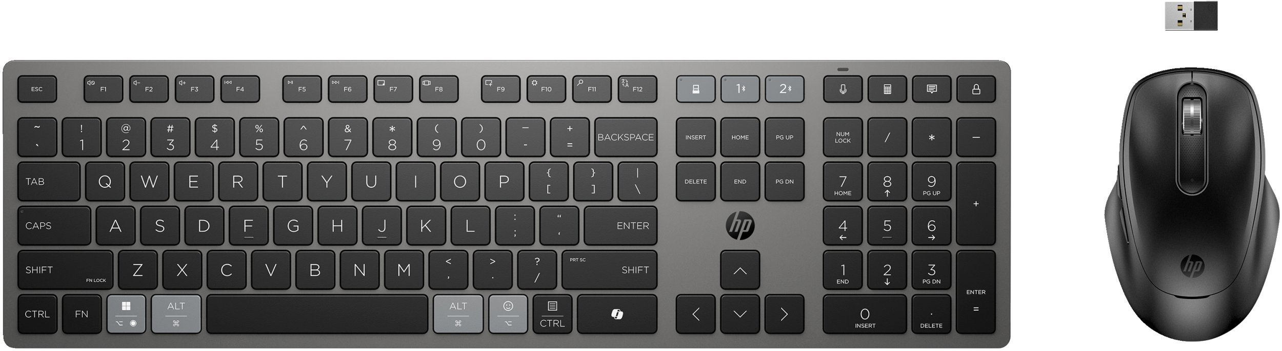 HP 725 Wireless Mouse Keyboard Combo