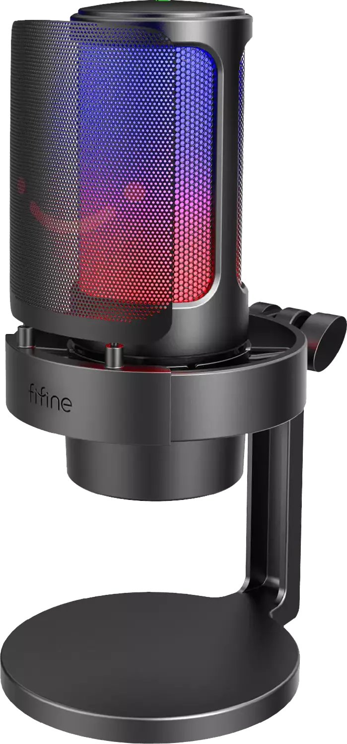 Fifine A8 condenser microphone with stand