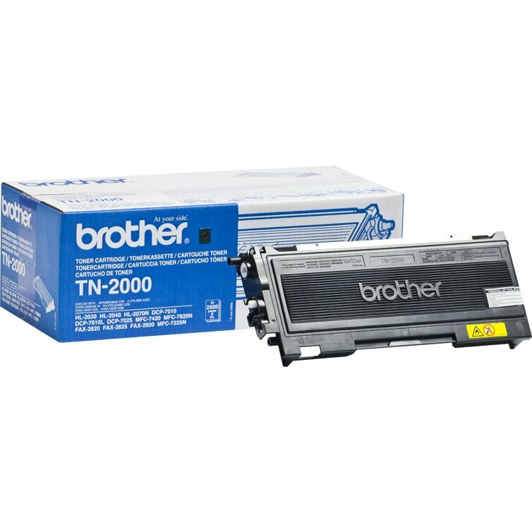 Brother TN-2000 Original Toner Black for