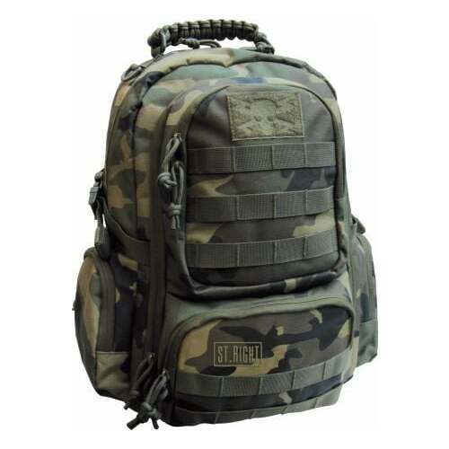 St. Majewski Stright Military Woodland Camo