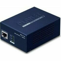Adapter powerline Planet PLANET POE-173S rozgałęziacz sieciowy Black Obsługa PoE