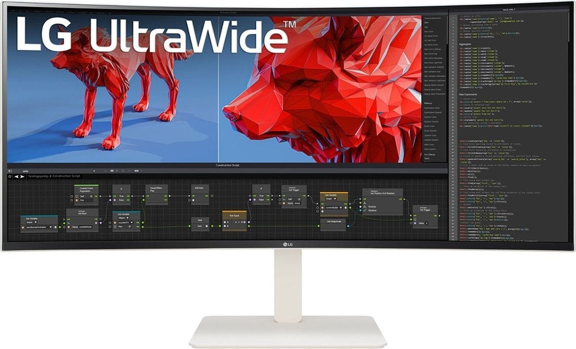 LG 38BR85QC-W - 38" WQHD+ 3840