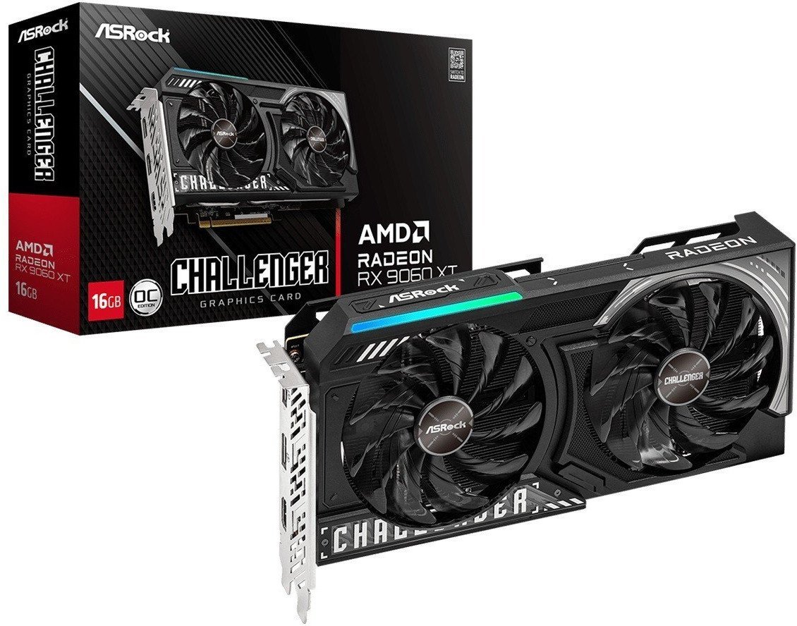ASRock Radeon RX 9060 XT CHALLENGER