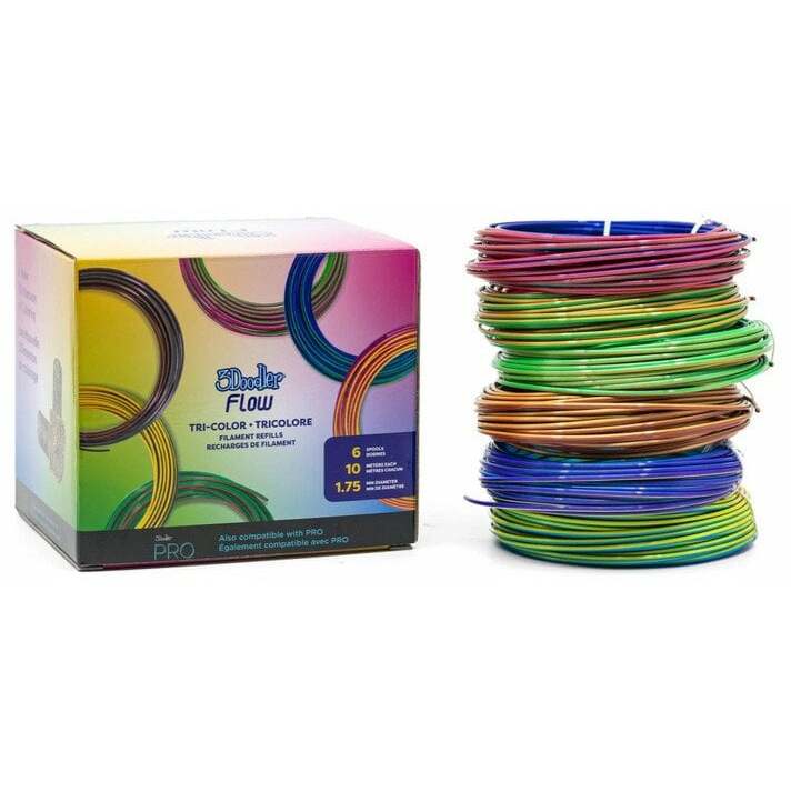 3Doodler Flow Tri-Color 6 spools of