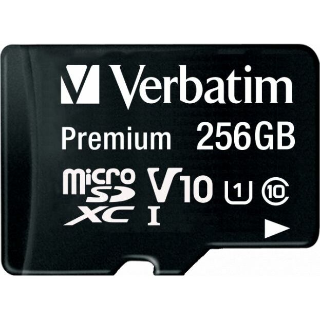 Verbatim Premium microSDXC 256GB - UHS-I