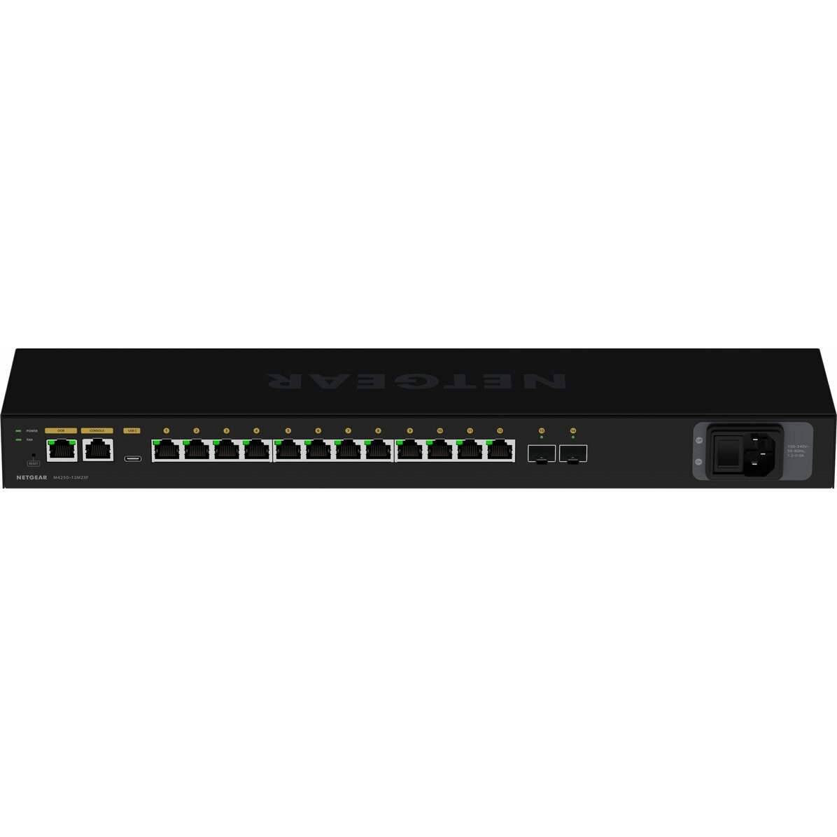 Netgear M4250-12M2XF Sw itch 12x2.5G