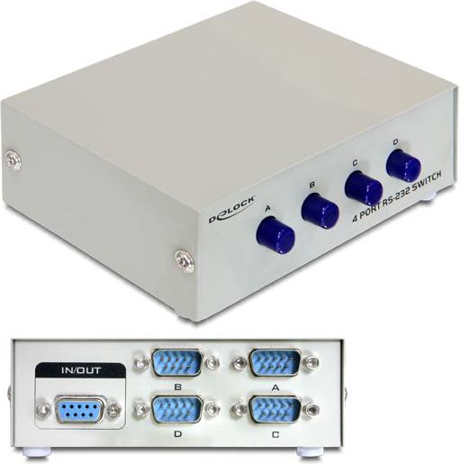 Delock Video Splitter RS-232 4 porty