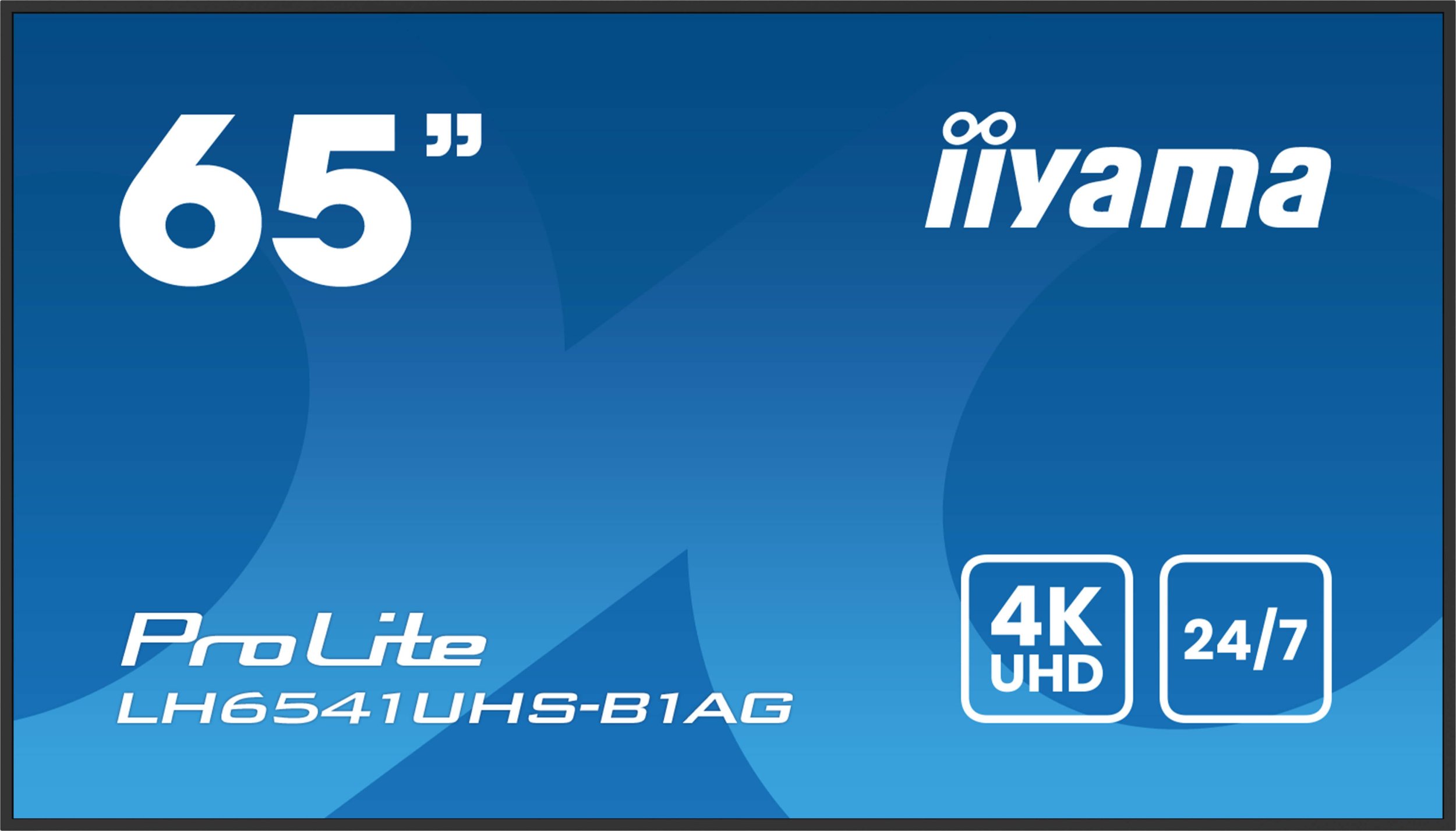 Iiyama LH6541UHS-B1AG Signage Display LCD 500
