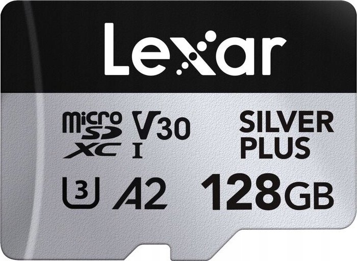 Lexar 128GB microSDXC Professional SILVER Plus