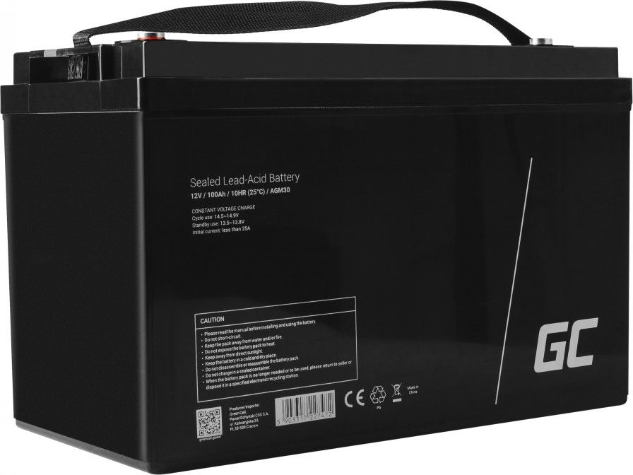 Green Cell AGM30 vehicle battery Sealed