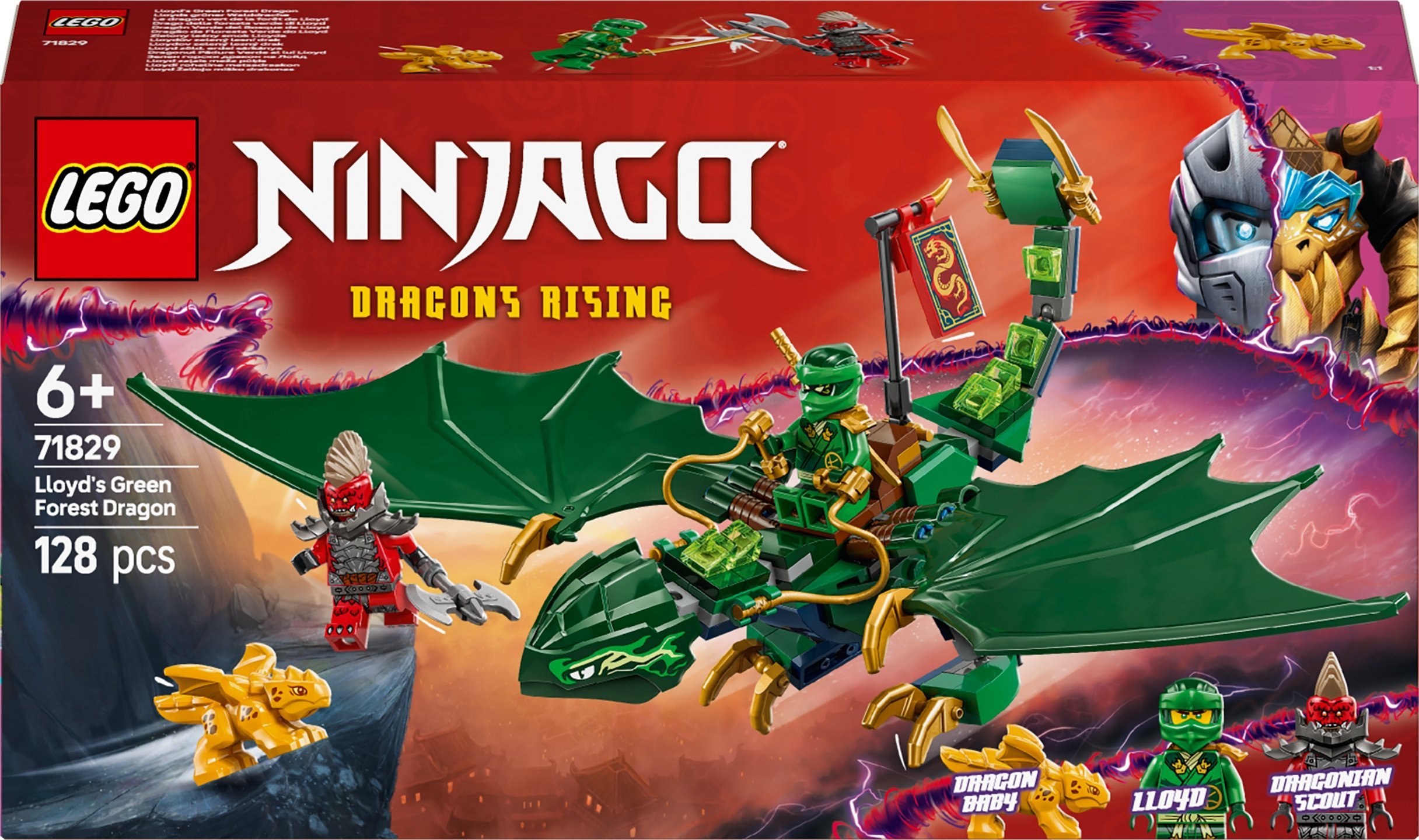 LEGO Ninjago Green leśny smok Lloyda
