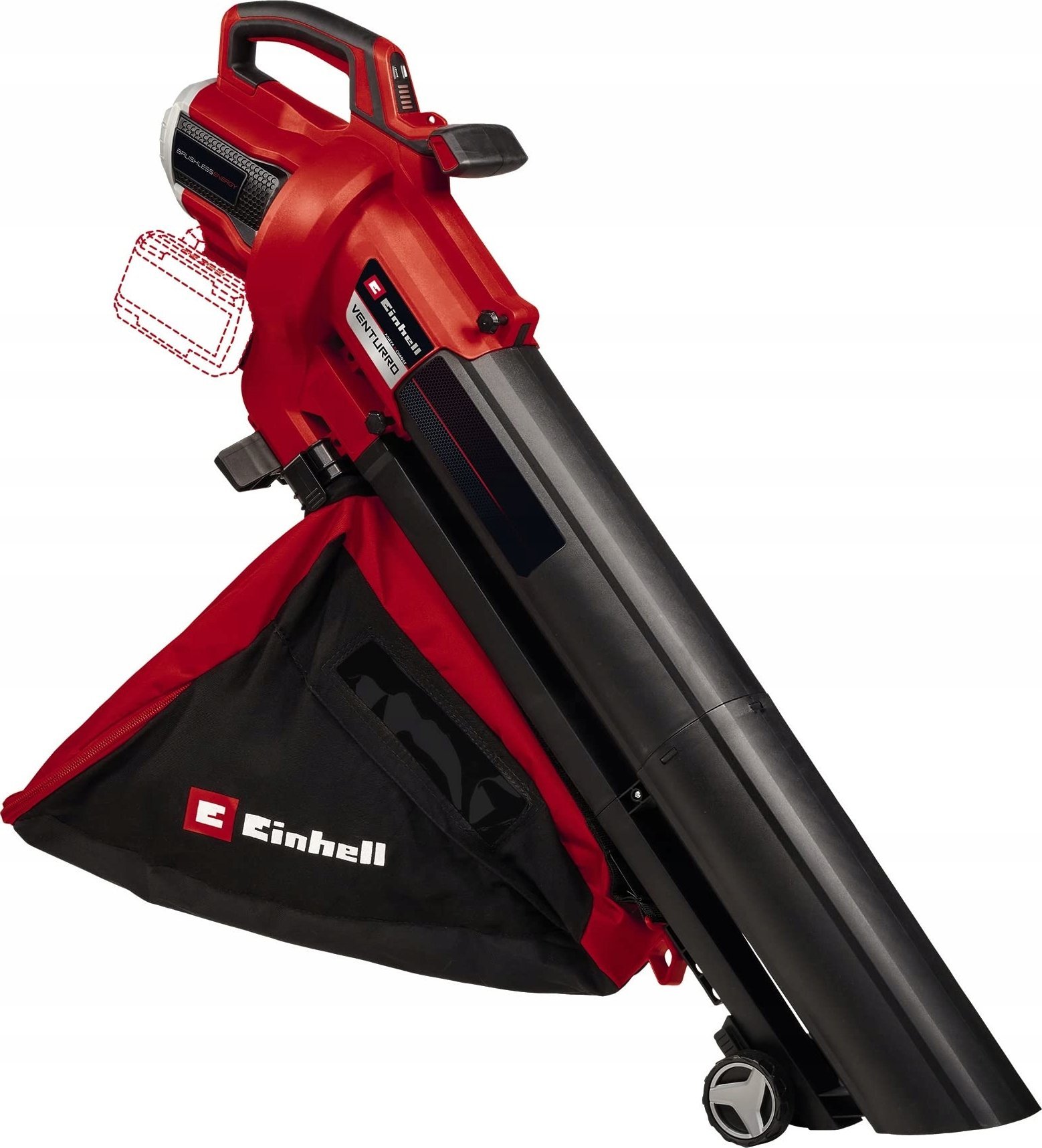 Einhell Professional Akku-Laubsauger VENTURRO 36/240, 36Volt