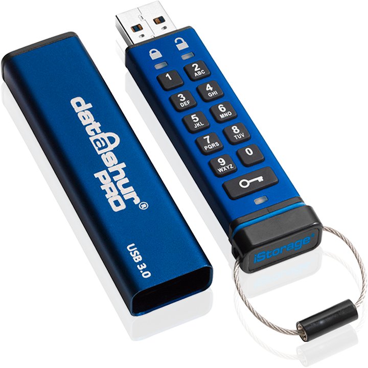 Pendrive iStorage datAshur Pro, 4GB (IS-FL-DA3-256-4)