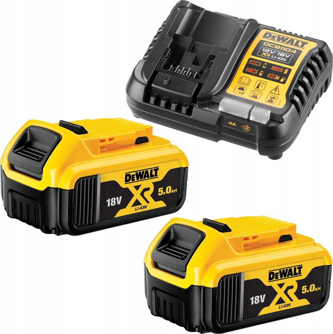 DeWalt DCB1104P2-QW Set charger DCB1104 +