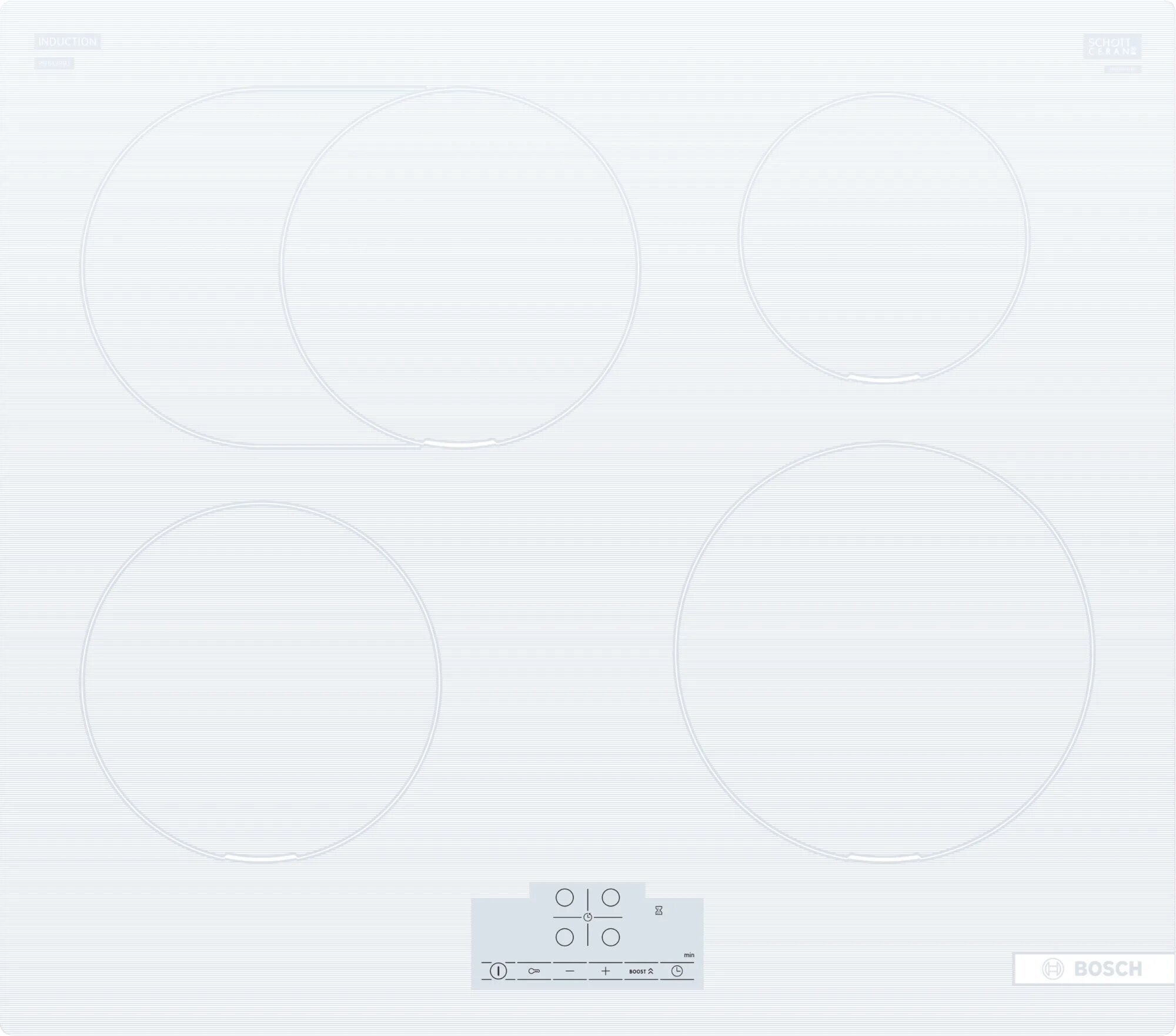 Bosch Induction hob PIF612BB1E white |