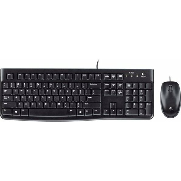 Klawiatura + mysz Logitech MK120 (920-002543)