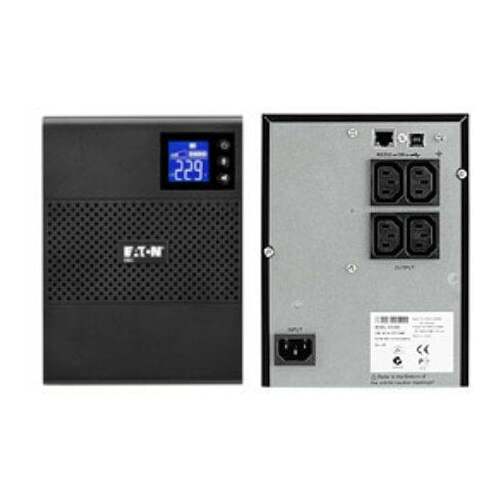 Eaton 500VA/350W UPS, line-interactive with pure