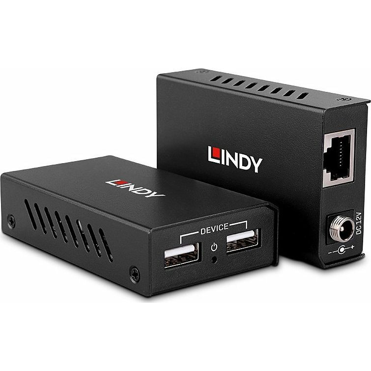 LINDY 100m 2 Port USB 2