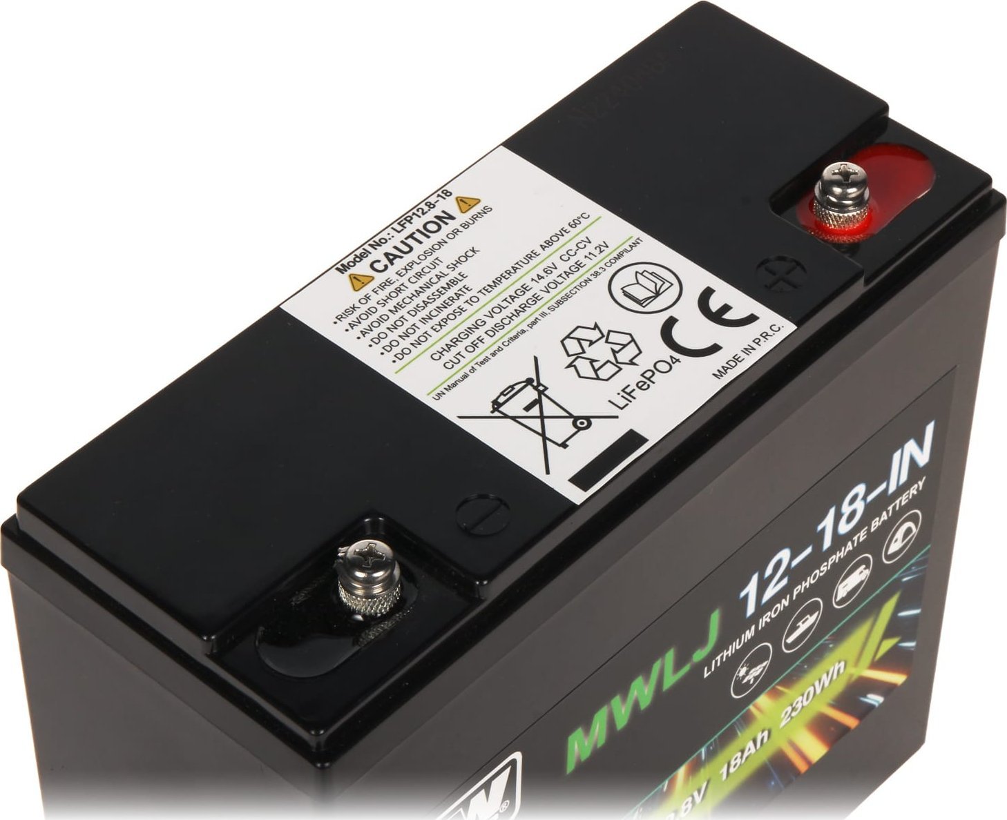 MW Power AKUMULATOR 12.8V/18AH/LIFEPO4-MWLJ MW